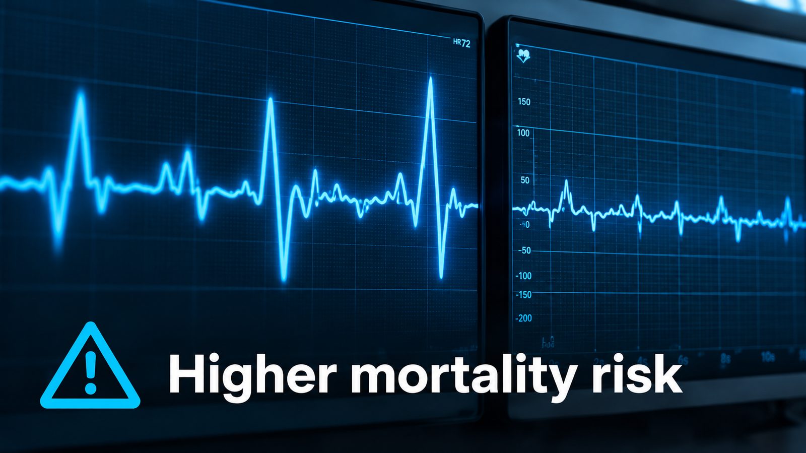 Higher mortality risk