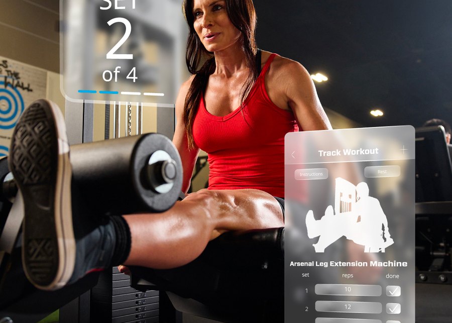 Member dashboard: body composition, strength, recovery, performance and biomarker trends